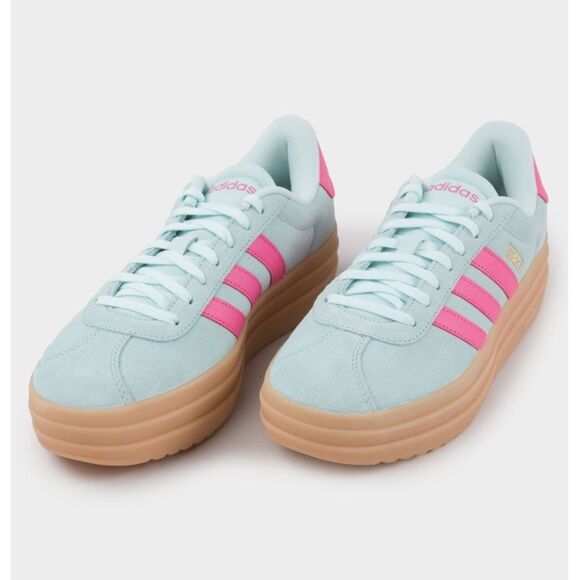 ADIDAS VL Court Bold Womens Platform Shoes! - Picture 2 of 5